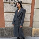 Gaelle Paris - Cappotto doppiopetto lungo - GAABW11010 - Nero