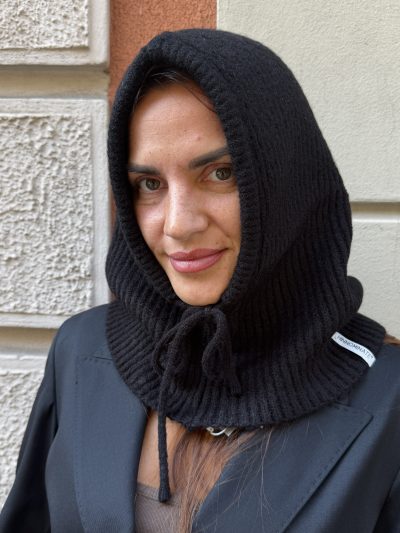 Hinnominate - Passamontagna in maglia - HMACW00310 - Nero