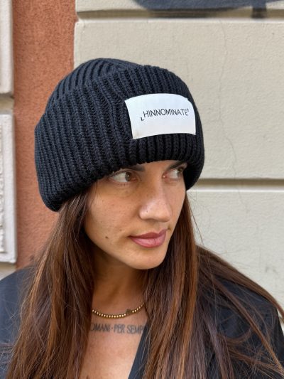 Hinnominate - Berretta in maglia - HMACW00312 - Nero