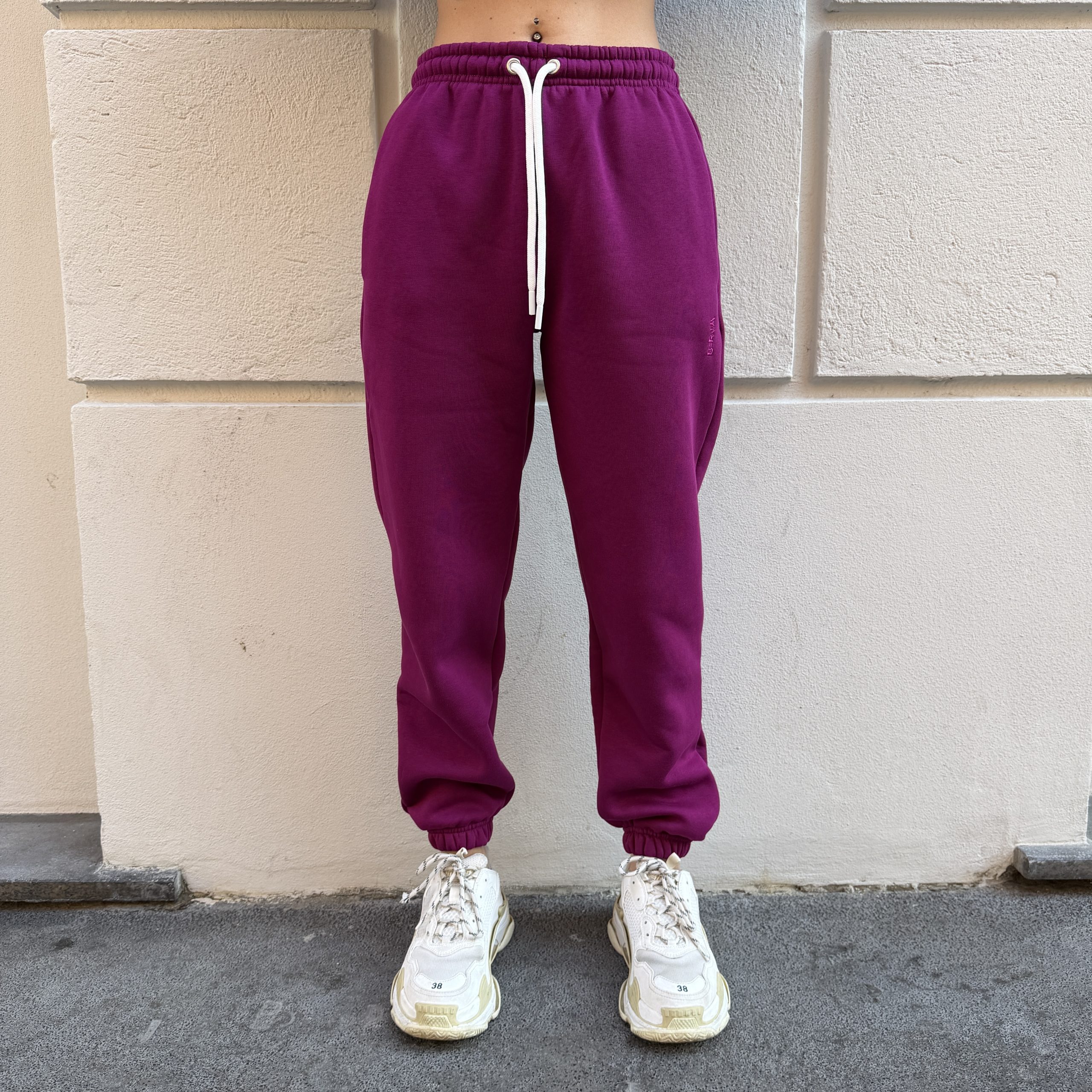 Berna - Pantalone polsino - W 264086-175 - Prugna