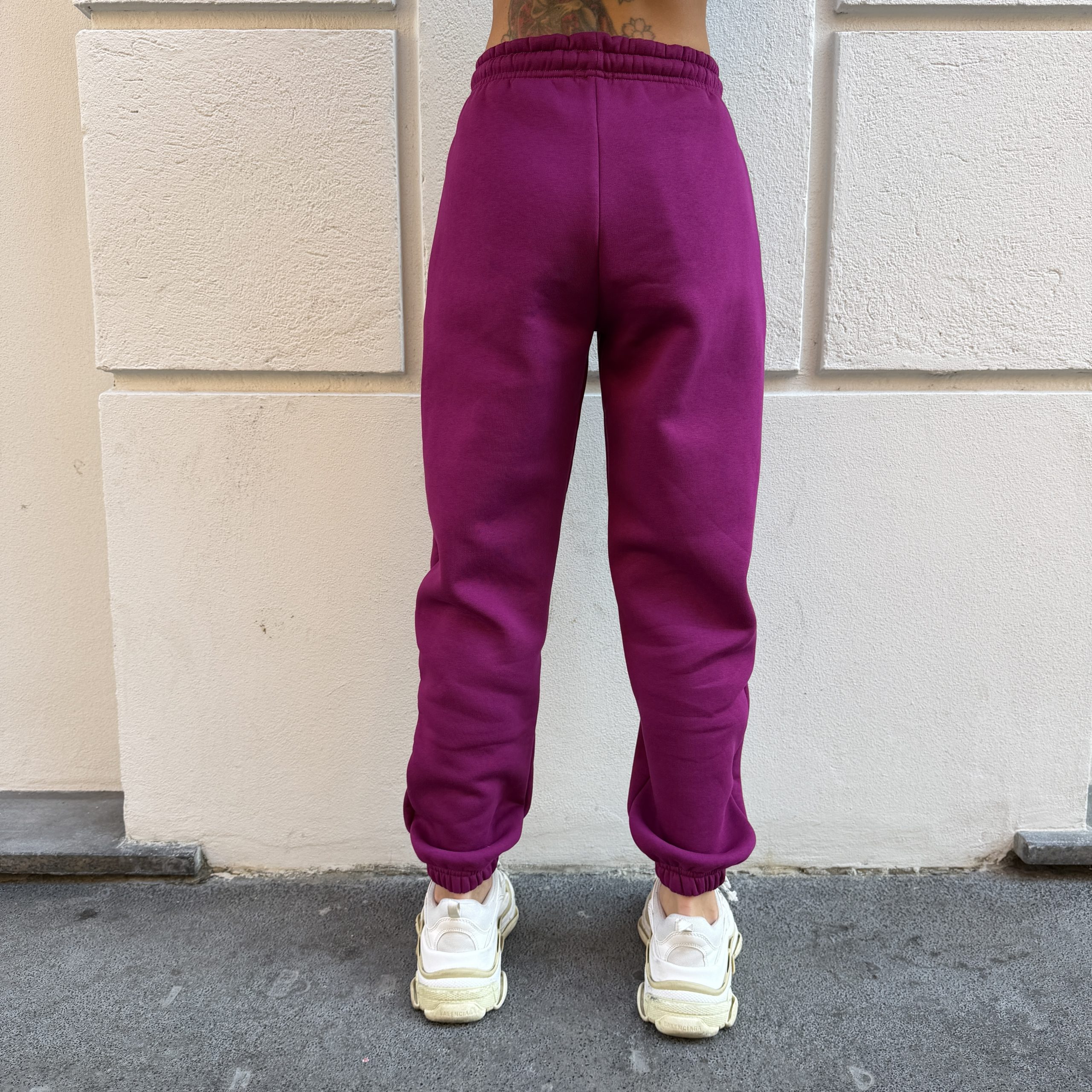 Berna - Pantalone polsino - W 264086-175 - Prugna - immagine 3