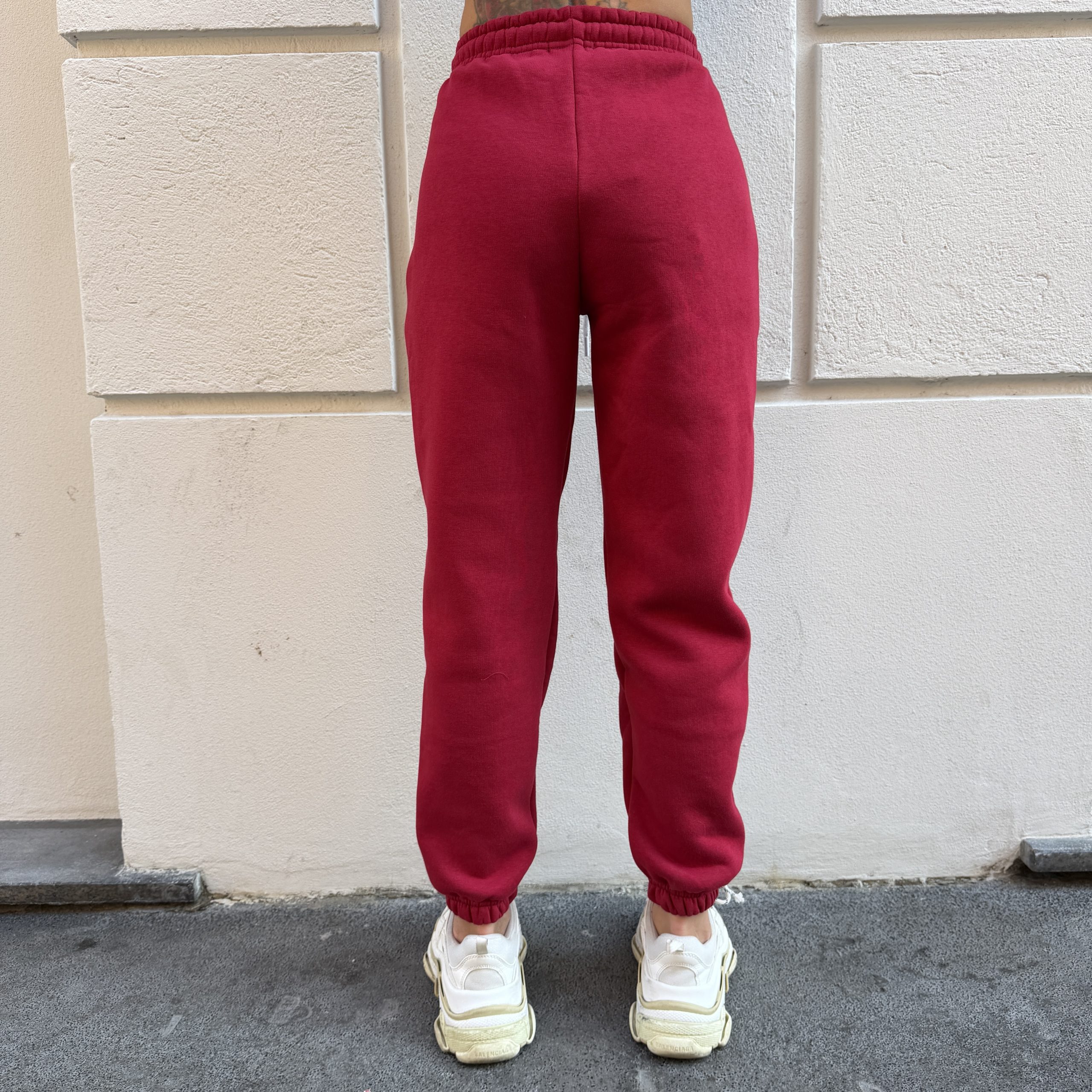 Berna - Pantalone polsino - W 264086-126 - Rubino - immagine 3