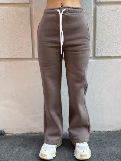 Berna - Pantalone palazzo - W 264084-28 - Tortora
