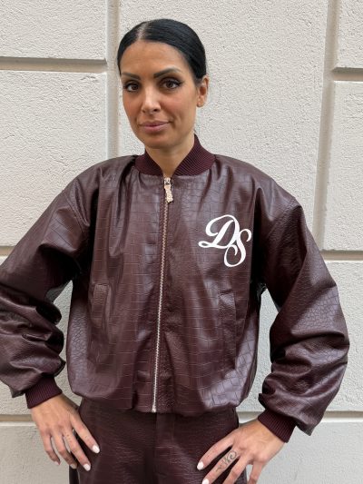 Disclaimer - Bomber donna in ecopelle - 26IDS55928 - Bordeaux