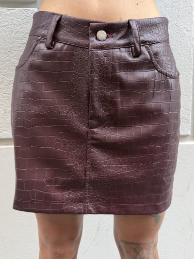 Disclaimer - Gonna donna in ecopelle - 26IDS55942 - Bordeaux