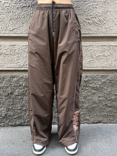 Disclaimer - Pantalone donna in nylon - 26IDS55863 - Cioccolato