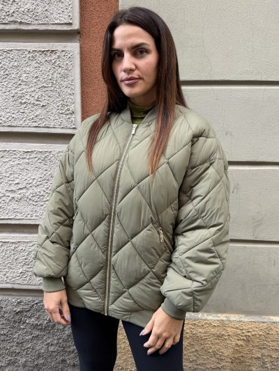 GL for Her - Bomber trapuntato - GLD1018AN - Military