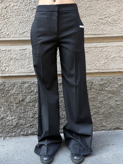Hinnominate - Pantalone flare in frescolana - HMABW03216 - Nero