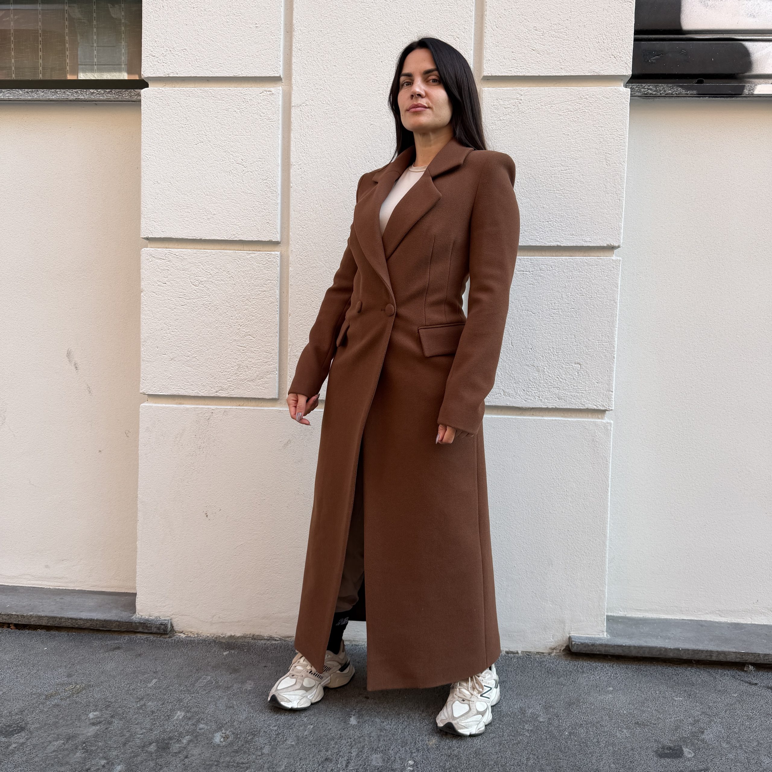Kostumn1 - Cappotto doppiopetto - KE26153 - Moro