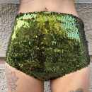 Kostumn1 - Mini short in paillettes - KE2655 - Oliva
