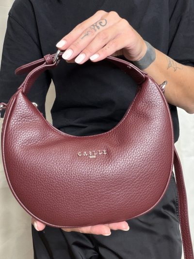 Gaelle Paris - Mini hobo bag essential bottalato - GAACW03223 - Vino