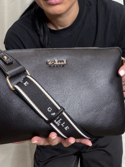 Gaelle Paris - Regular pochette banda logata - GAACW03266 - Nero