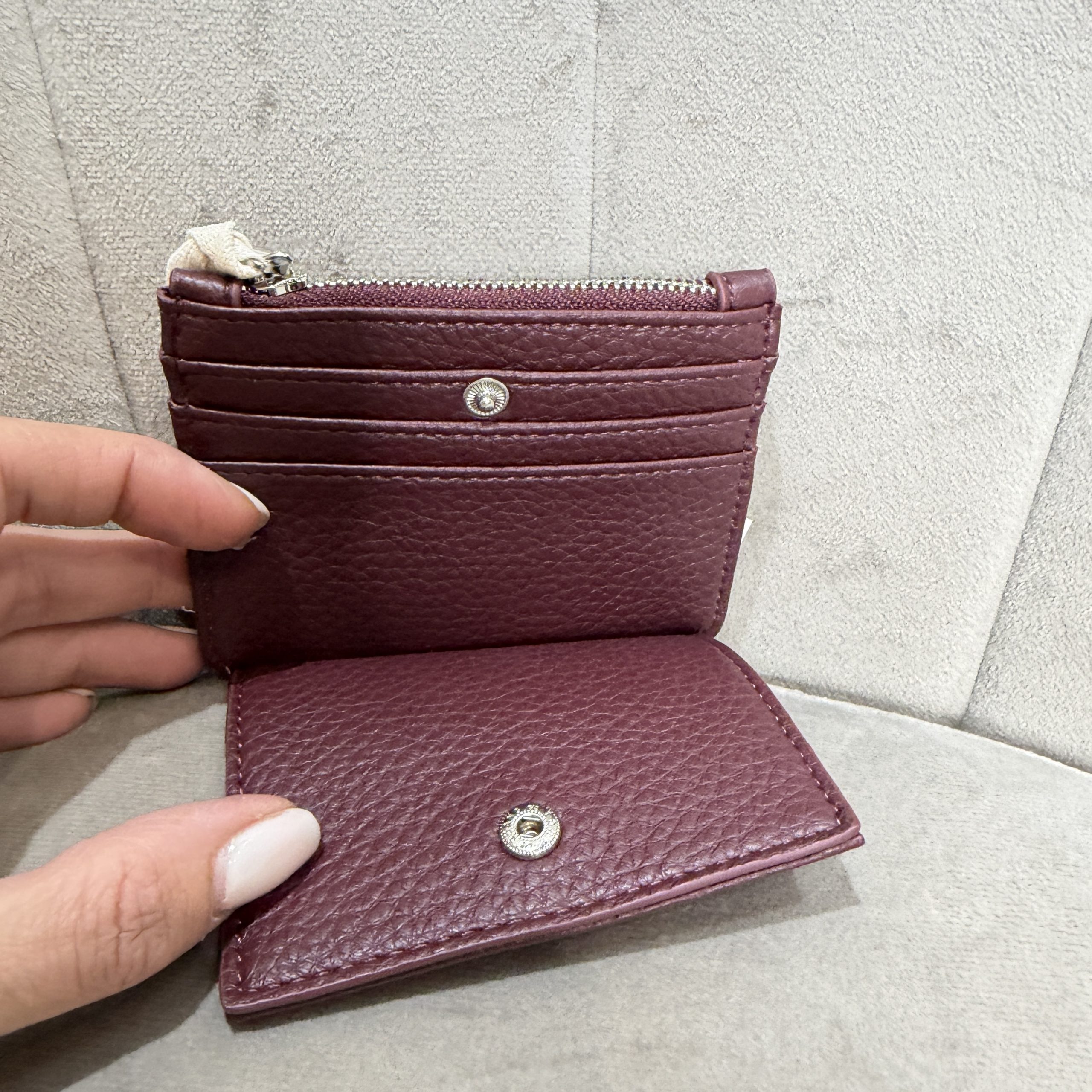 Gaelle Paris - Card holder essential bottalato - GAACW03231 - Vino - immagine 2