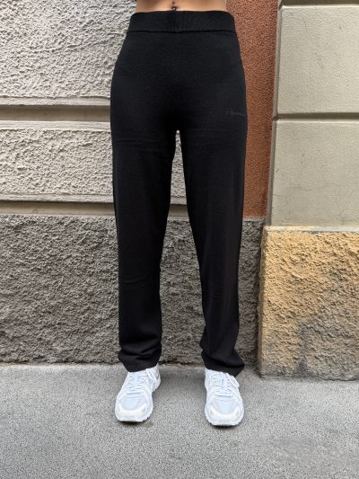 Hinnominate - Pantalone in maglia slim fit - HMABW03032 - Nero