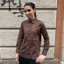 GL for Her - Camicia morbida - GLD5016YG - Marrone