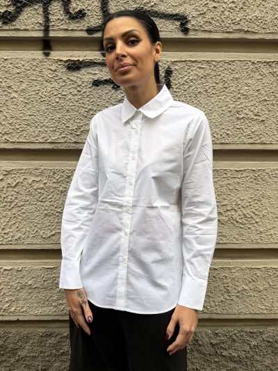 GL for Her - Camicia morbida - GLD5016YG - Bianco