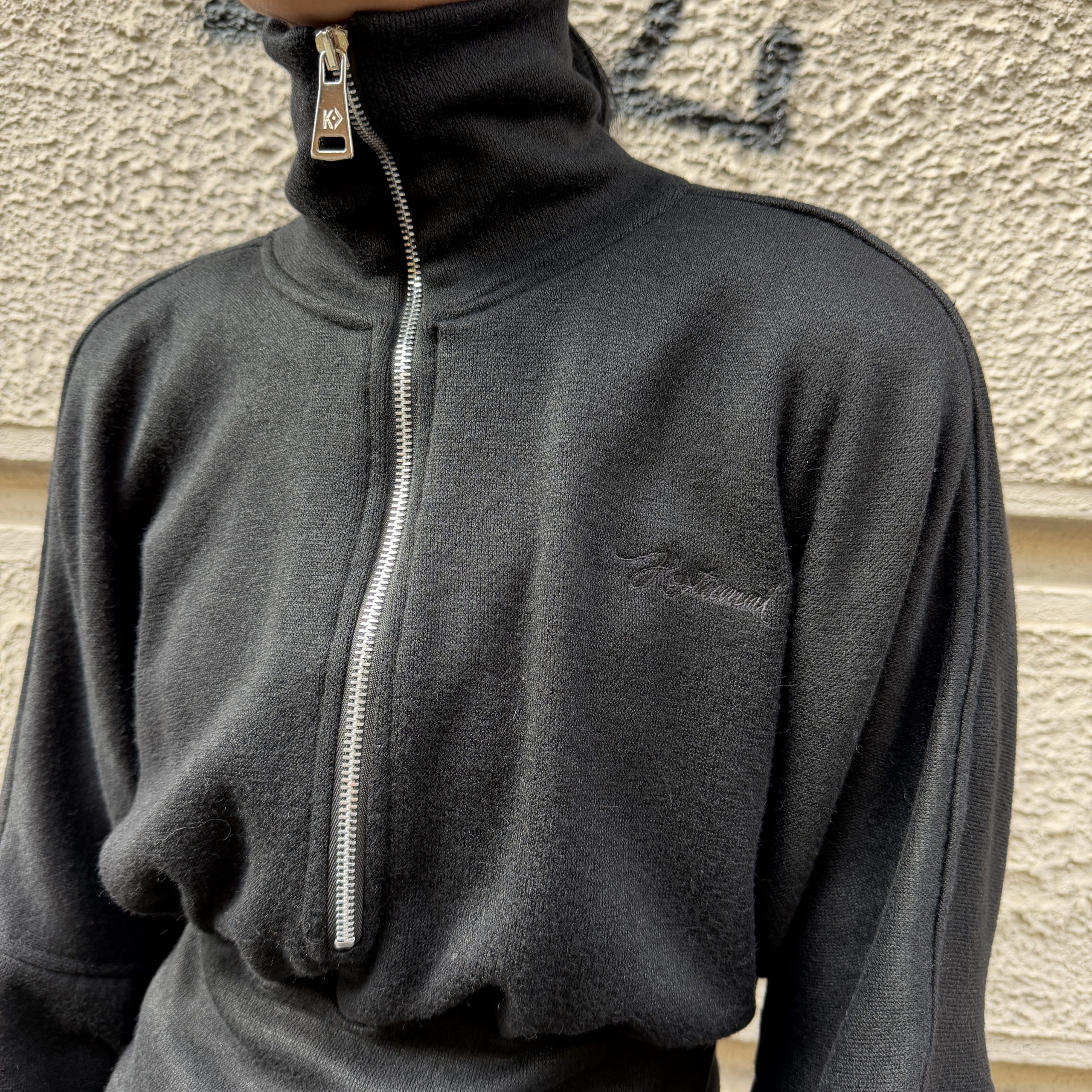 Kostumn1 - Abito in maglia con ricamo - KE2673 - Nero - immagine 4