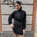 Kostumn1 - Abito in maglia con ricamo - KE2673 - Nero