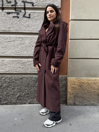Kostumn1 - Cappotto con cappuccio - KE26154 - Moro