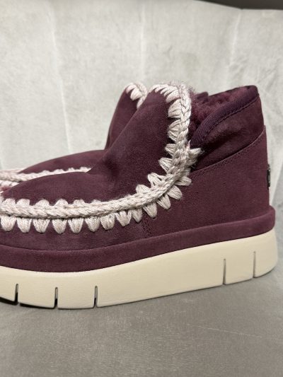 Mou - Bounce welt sneaker suede - MU.FW751000A/CAB - Cabernet