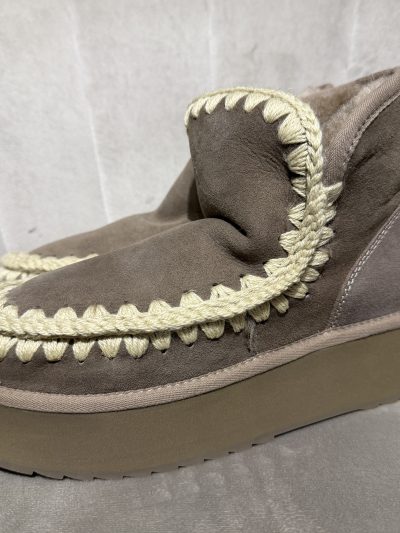 Mou - Mini eskimo platform boots - MU.FW681000A/ELGRY - Elephant grey
