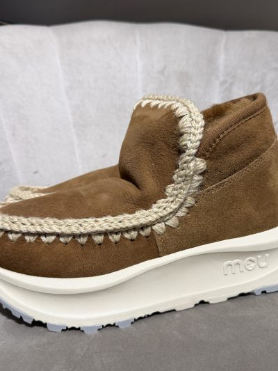 Mou - Speed eskimo sneaker suede - MU.FW761002A/COG - Cognac