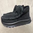Mou - Speed eskimo sneaker suede - MU.FW761002A/BKBK - Black/black