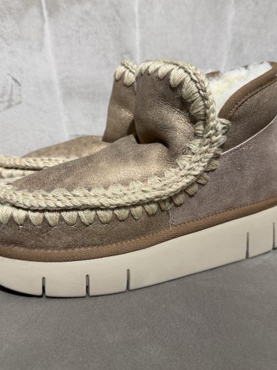 Mou - Eskimo bounce sneaker special leather - MU.FW751000A/JGOL - Jungla oro antico