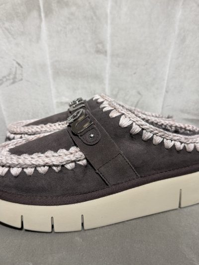Mou - Bounce clog metal logo - MU.FW531001A/MOCHA - Mocha