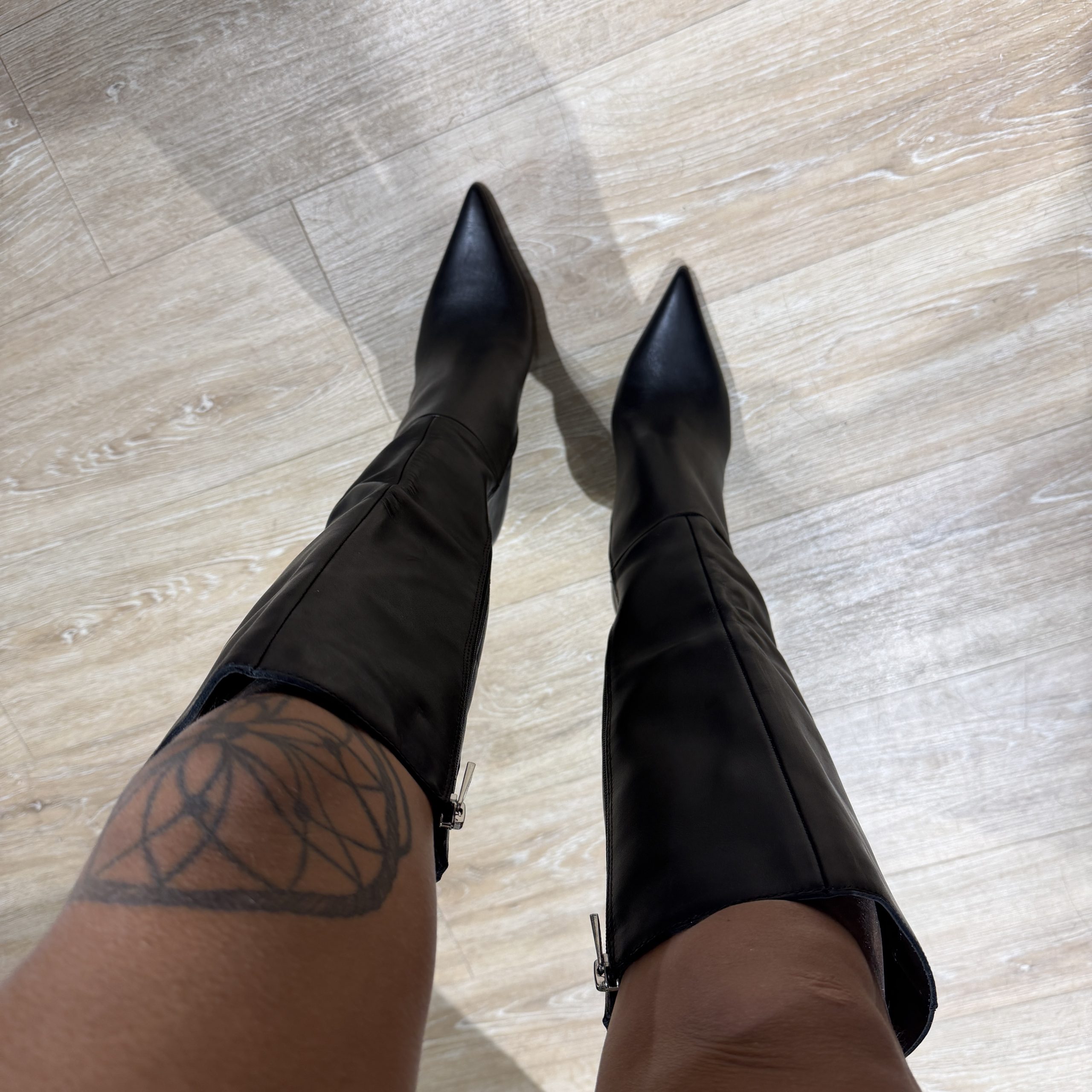 Steve Madden - Rattler - Black Leather - immagine 2