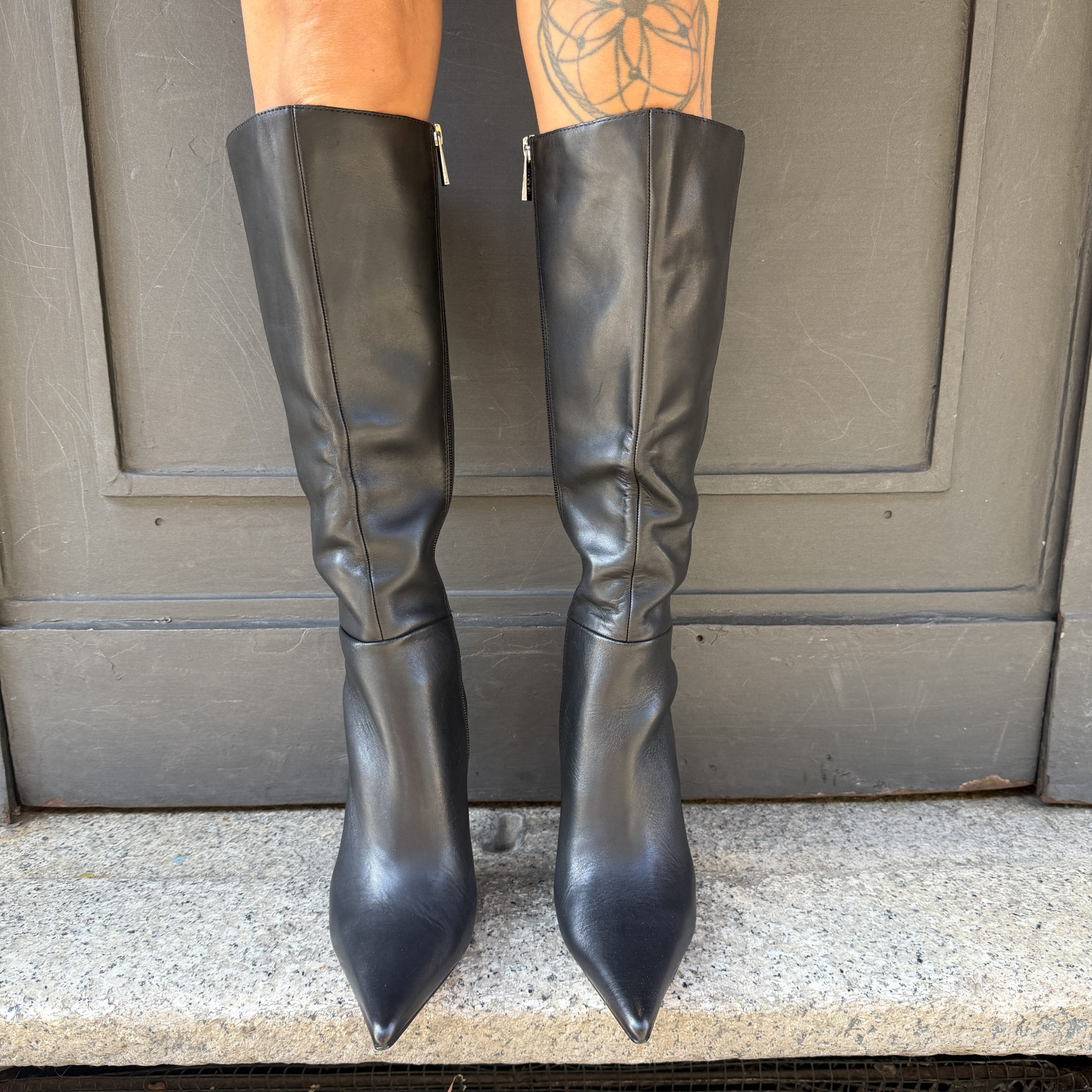 Steve Madden - Rattler - Black Leather - immagine 4