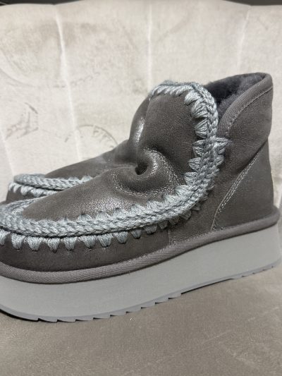 Mou - Mini eskimo platform boots - MU.FW681000B/DUIRO - Dust iron
