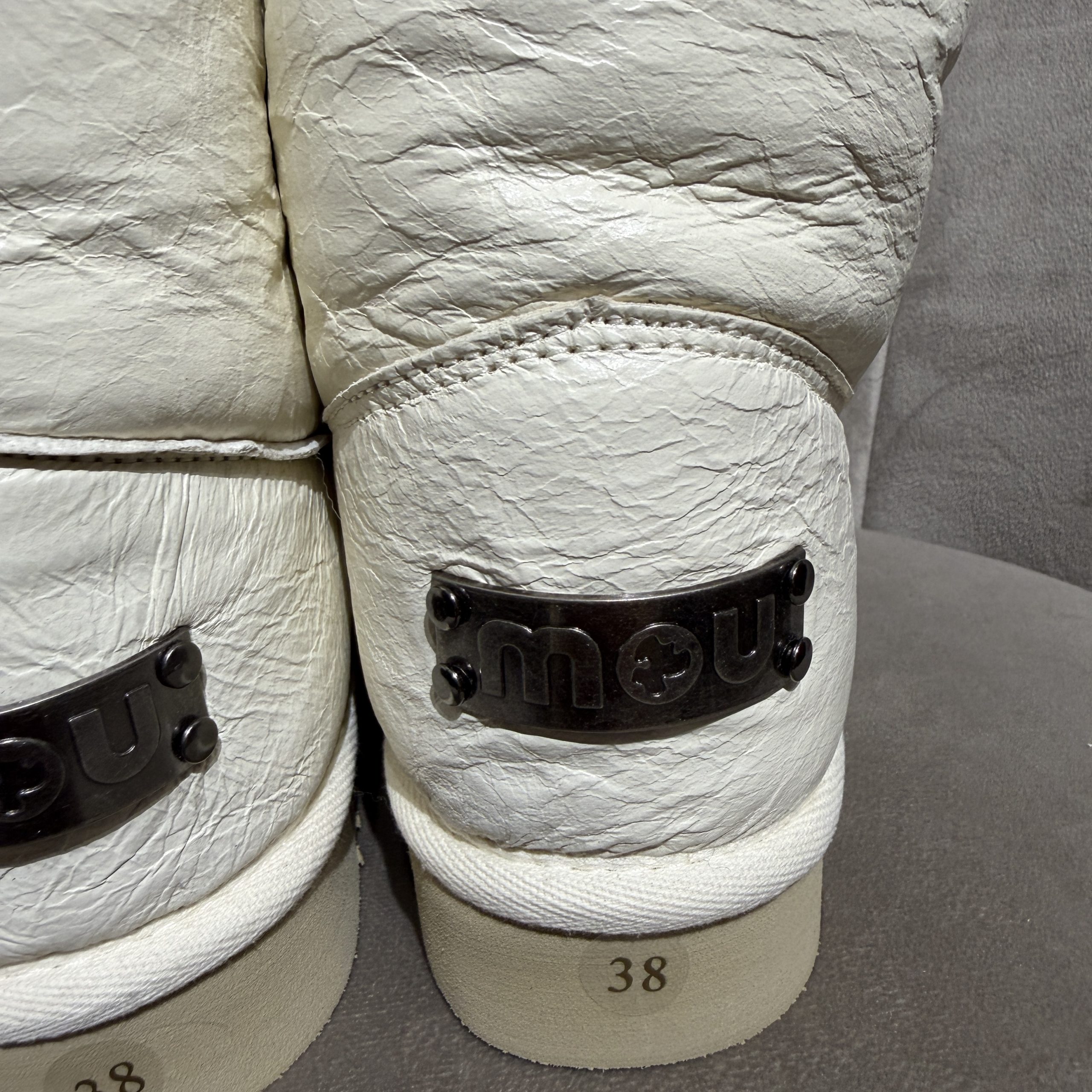 Mou - Eskimo 18 - MU.FW101001C/WAWN - Waxi white - immagine 4