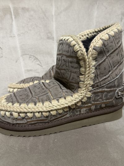 Mou - Eskimo 18 rhinestone logo - MU.FW101036C/CBRZ - Cocco bronze