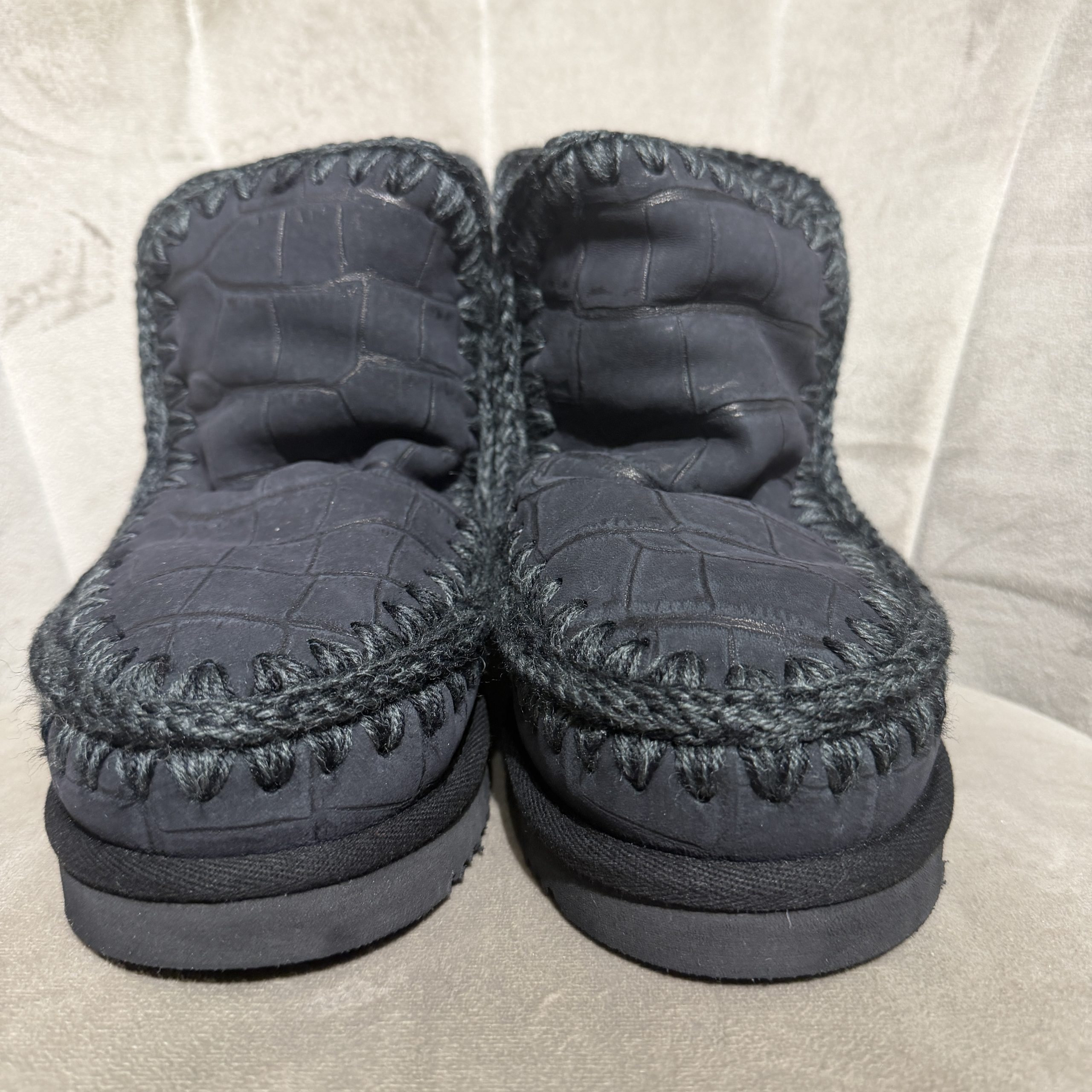 Mou - Eskimo 18 cocco nubuck - MU.FW101150C/NUCBL - Nubuck effect cocco black - immagine 2