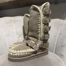 Mou - Eskimo 40 Buckle straps - MU.FW101137A/ELGRY - Elephant grey