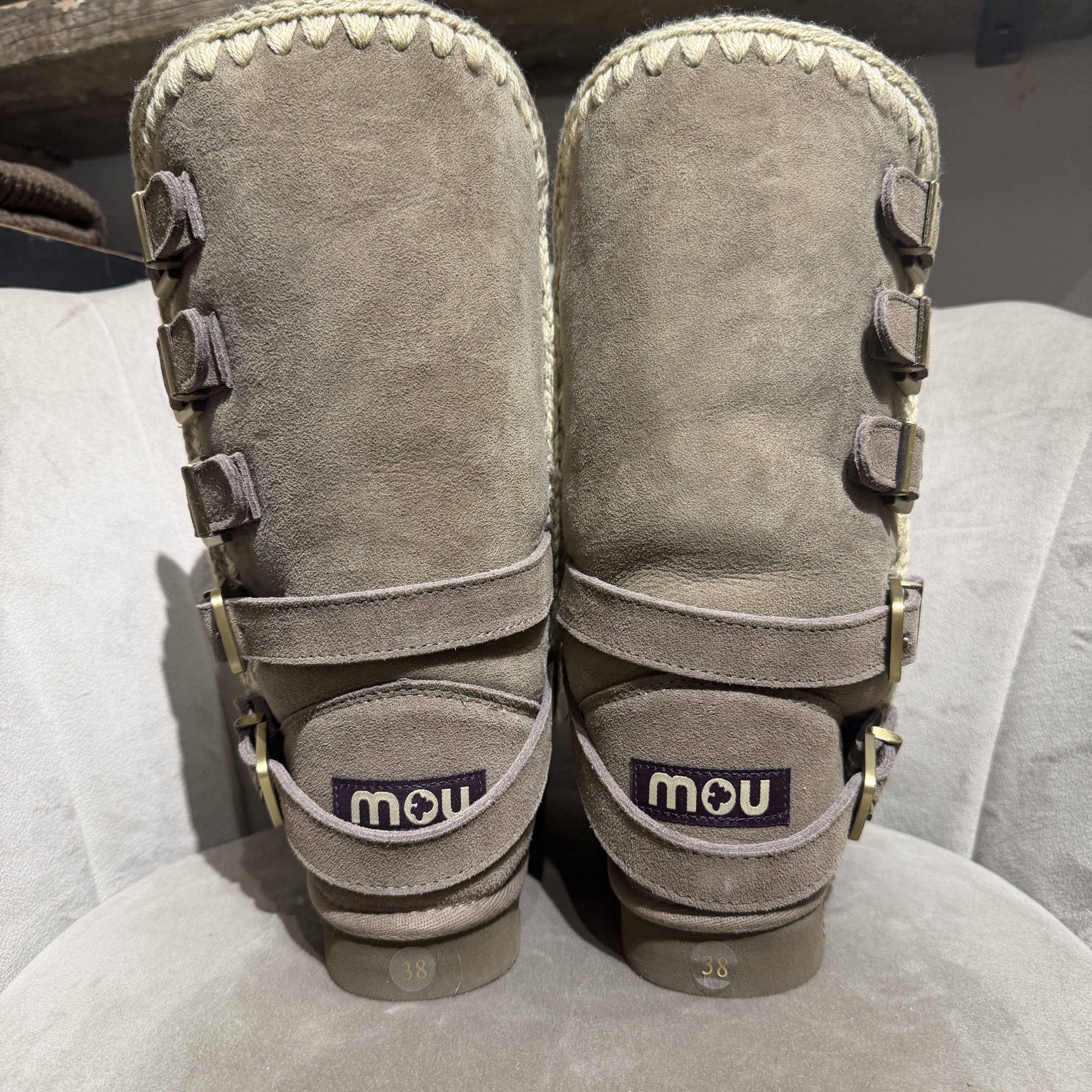 Mou - Eskimo 40 Buckle straps - MU.FW101137A/ELGRY - Elephant grey - immagine 3