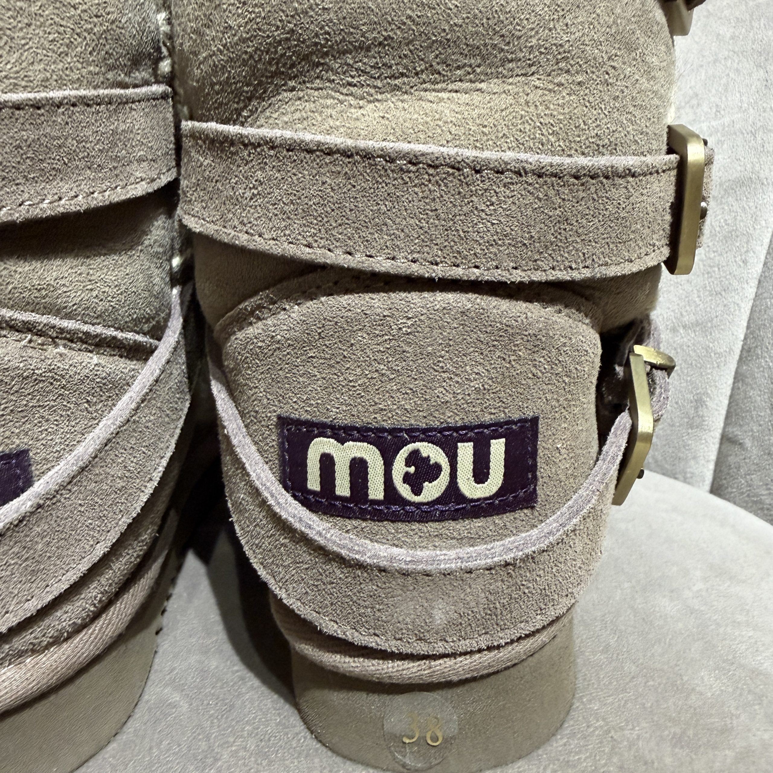 Mou - Eskimo 40 Buckle straps - MU.FW101137A/ELGRY - Elephant grey - immagine 5