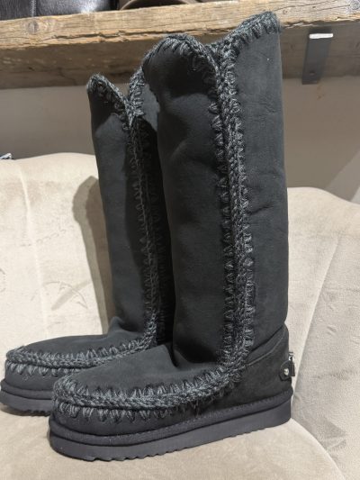 Mou - Eskimo 40 Rhinestone logo - MU.FW101052A/BKBK - Black/black