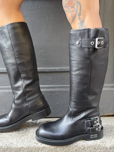Cult - Stivale in pelle con cinturini  - UNDERGROUND 4863 - CLW486500 - Nero