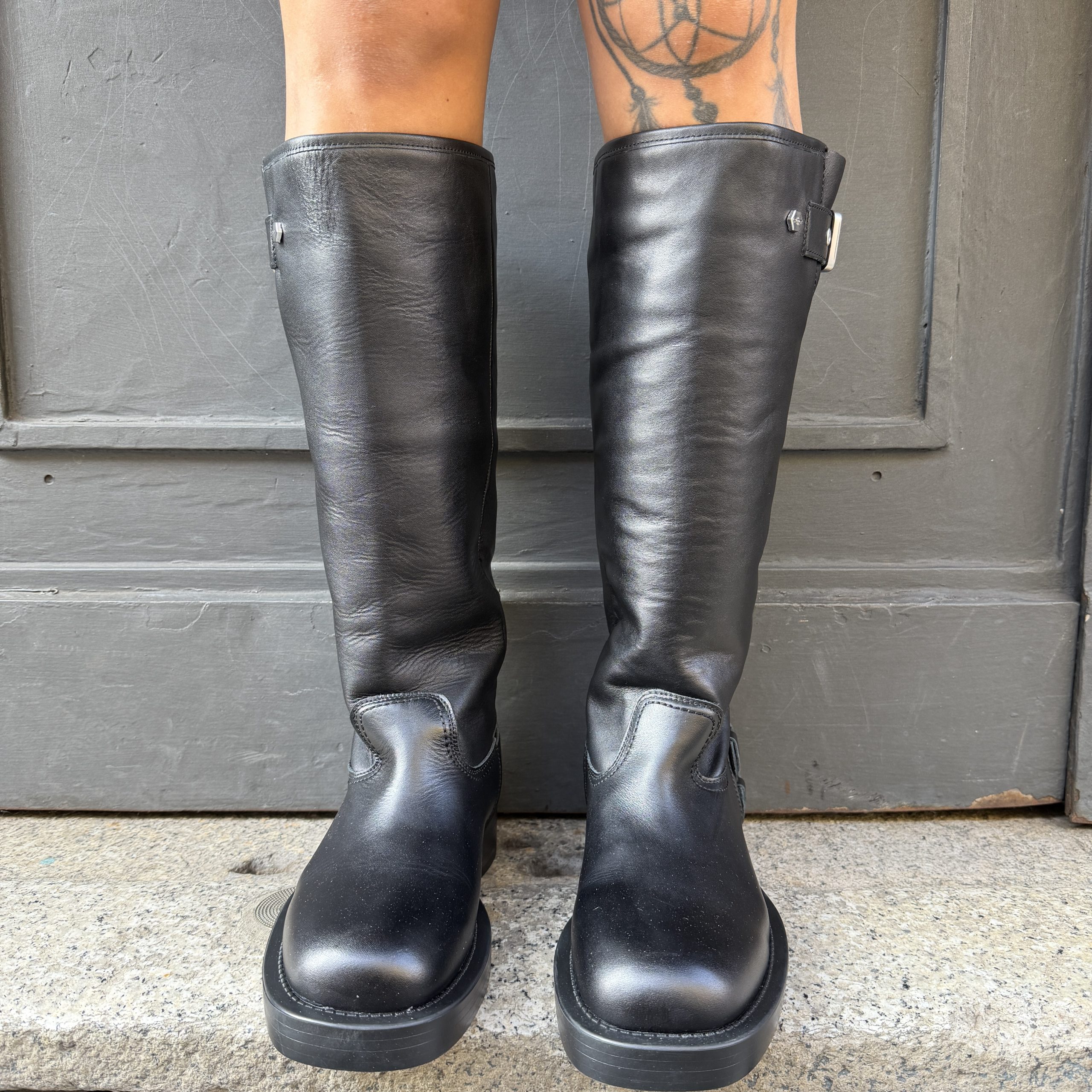 Cult - Stivale in pelle con cinturini - UNDERGROUND 4863 - CLW486500 - Nero - immagine 2