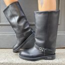 Cult - Stivale medio in pelle con tubolare largo  - UNDERGROUND 4863 - CLW486300 - Nero