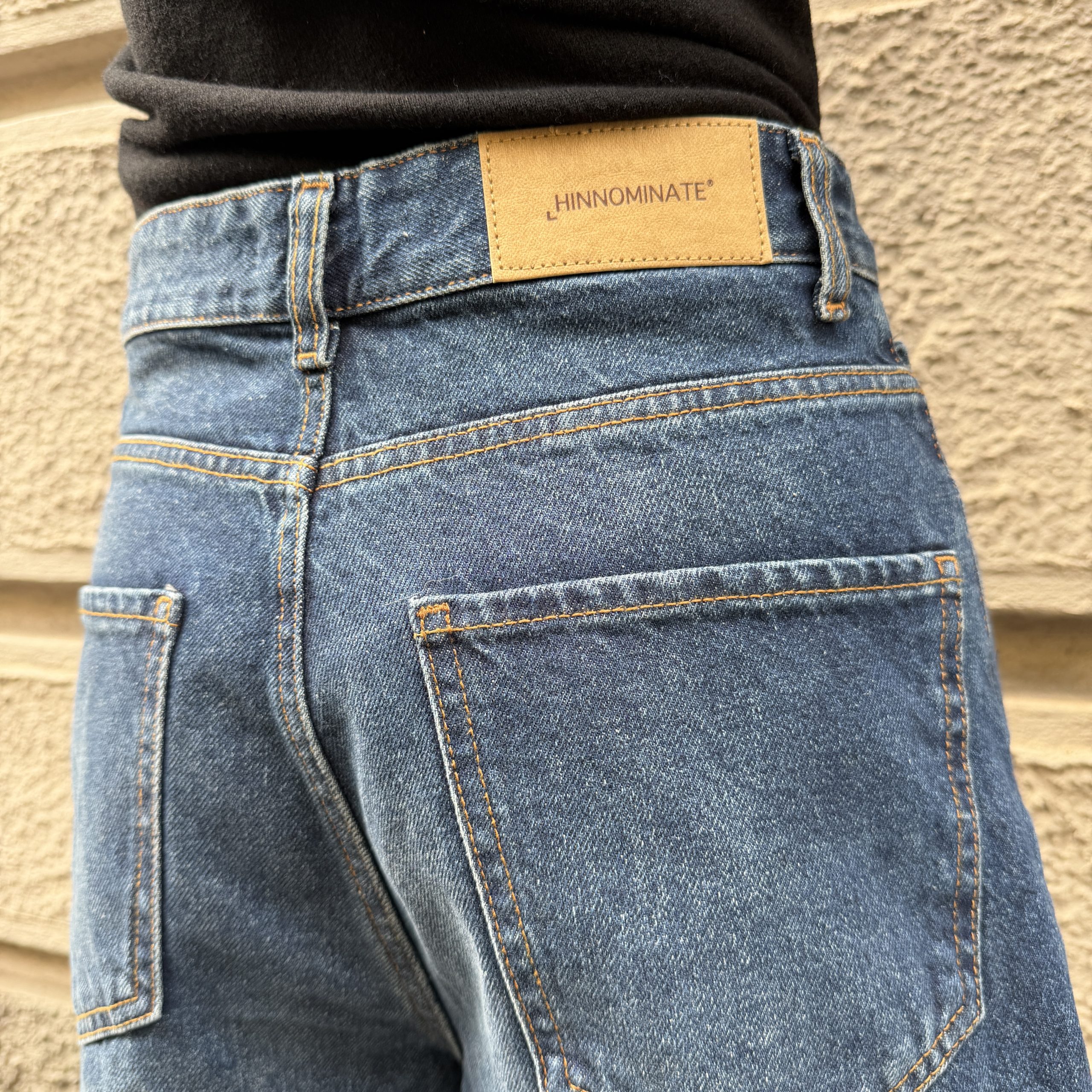 Hinnominate - Ross - Denim loose fit low rise - HMABW03089 - Blu scuro - immagine 4
